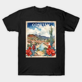 Comitan Chiapas Mexico Vintage Tourism Travel T-Shirt
